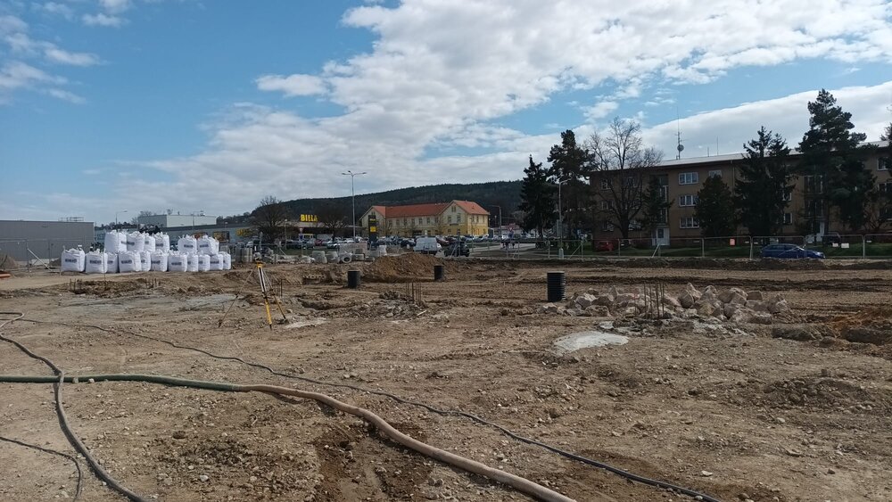 Trysková injektáž jako prostředek založení objektu.
